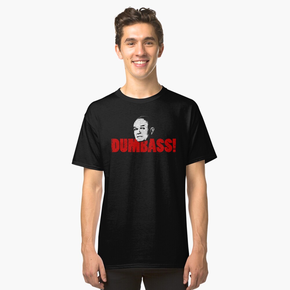 red-forman-dumbass-t-shirt-by-huckblade-redbubble