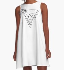 Cyberpunk style A-Line Dress