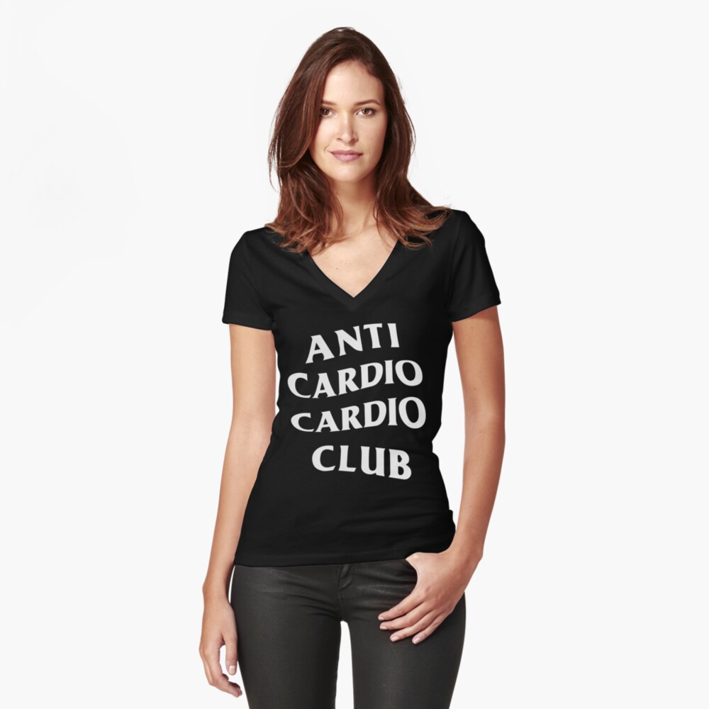 anti cardio cardio club shirt