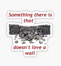 Mending Wall Sticker