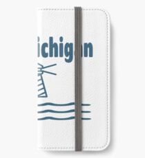 Lake Michigan Lighthouse Water Beach Seashore iPhone Wallet/Case/Skin
