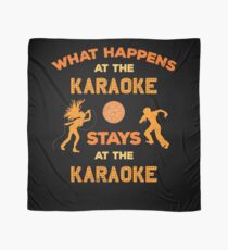 What Happens at the Karaoke Singing Lovers Scarf
