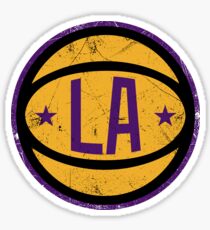 LA retro Ball 2 Sticker