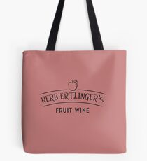 Herb Ertlinger’s Fruit Wine - black Tote Bag