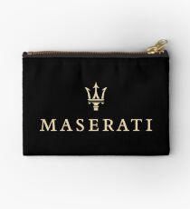 gold maserati Studio Pouch