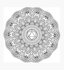 Odesza Symbol Mandala Photographic Print