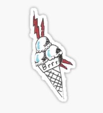 gucci mane ice cream face tattoo Brrrr Sticker