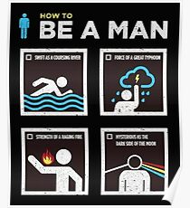 How to Be a Man Poster