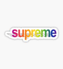 Supreme Wordart Sticker