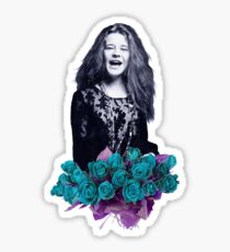 Janis - purple Sticker