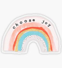 Choose Joy Transparent Sticker