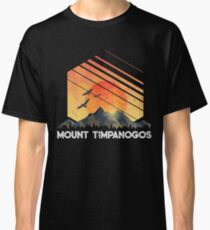 MOUNT TIMPANOGOS Mountain Vintage Mountains Ski Classic T-Shirt