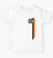 Vettel 5 - Helmet design Kids Tee