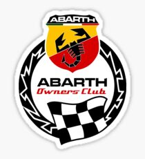 abarth owners club Sticker