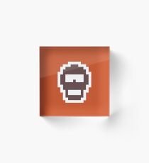 Retro Spy Acrylic Block