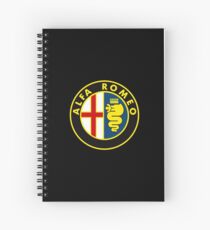 alfa romeo racing Spiral Notebook
