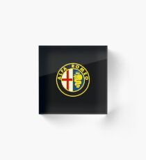 alfa romeo racing Acrylic Block
