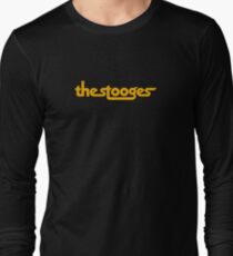 the stooges black Long Sleeve T-Shirt