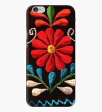 Butterflies and a Red Flower iPhone Case