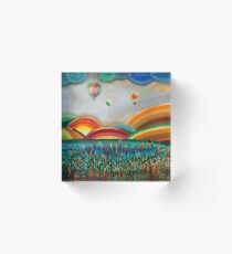 Bulrush Acrylic Block