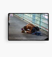Begger Canvas Print