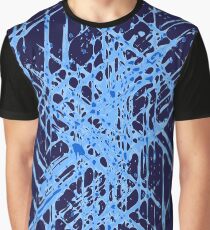 Abstract Blueprint Graphic T-Shirt