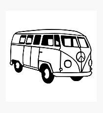 Combi Van Drawing: Photographic Prints 