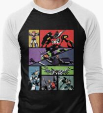 Super Roboter Baseballshirt für Männer