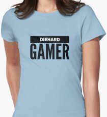 Diehard Gamer Women's Fitted T-Shirt