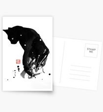 spot cat Postcards