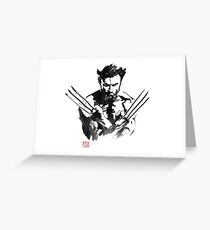 wolverine Greeting Card