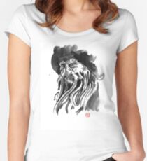 davy jones Women's Fitted Scoop T-Shirt