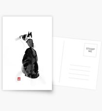 watching cat Postcards