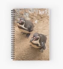 Penguin Couple Spiral Notebook