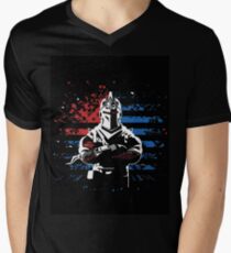 black knight Men's V-Neck T-Shirt