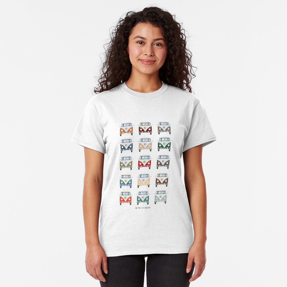 Colores VW T1 Camiseta clásica