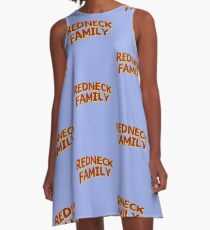 Redneck Family A-Line Dress