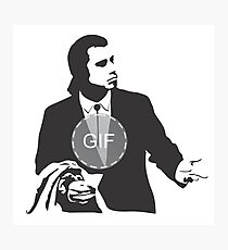 John Travolta GIF Photographic Print