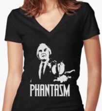 Phantasm - Tall Man Women's Fitted V-Neck T-Shirt