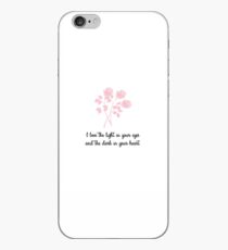 Valentine Lyrics Telefon Fall iPhone-Hülle & Cover