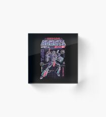 Videospielroboter - Model N Acrylblock