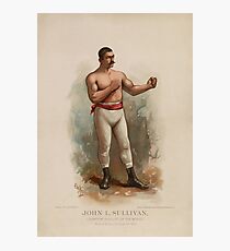 John L. Sullivan - Champion Pugilist - Color Print Photographic Print