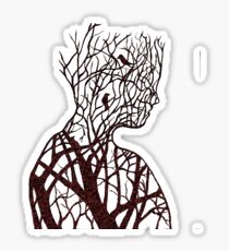 Connecting To Nature Sticker