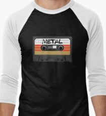 Heavy metal Music band logo Men's Baseball ¾ T-Shirt