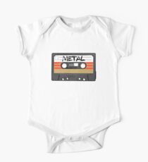 Heavy metal Music band logo Short Sleeve Baby One-Piece