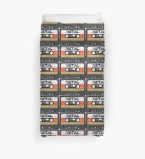 Heavy metal Music band logo Duvet Cover