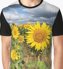 Sunflower Field - Nobby, Australia Graphic T-Shirt