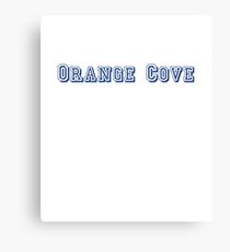 Orange Cove Canvas Print