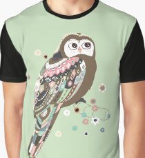 Curious owl Graphic T-Shirt