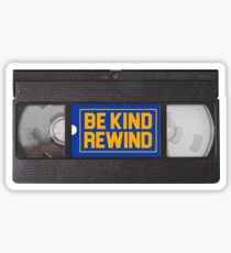 Blockbuster Video Rental VHS - Be Kind Rewind Stickers Sticker